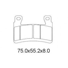 Тормозные колодки Nissin 2P-378