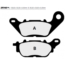 Тормозные колодки Nissin 2P-340