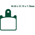 Тормозные колодки Nissin 2P-311