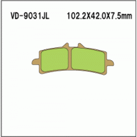 Vesrah VD-9031 Тормозные колодки