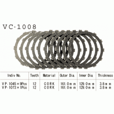 Vesrah VC-1008 диски сцепления