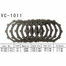 Vesrah VC-1011 диски сцепления