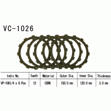 Vesrah VC-1026 диски сцепления