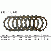 Vesrah VC-1040 диски сцепления