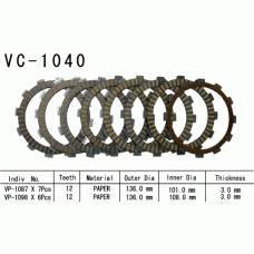 Vesrah VC-1040 диски сцепления