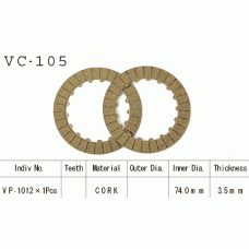 Vesrah VC-105 диски сцепления