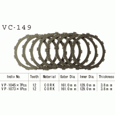 Vesrah VC-149 диски сцепления