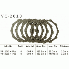 Vesrah VC-2010 диски сцепления