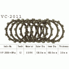 Vesrah VC-2011 диски сцепления