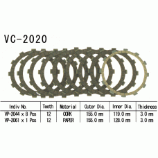 Vesrah VC-2020 диски сцепления