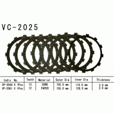 Vesrah VC-2025 диски сцепления