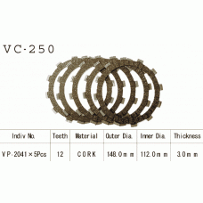 Vesrah VC-250 диски сцепления