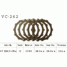 Vesrah VC-262 диски сцепления