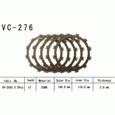 Vesrah VC-276 диски сцепления
