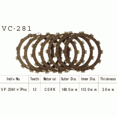 Vesrah VC-281 диски сцепления