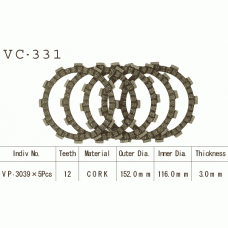 Vesrah VC-331 диски сцепления