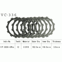 Vesrah VC-336 диски сцепления
