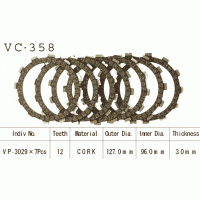 Vesrah VC-358 диски сцепления