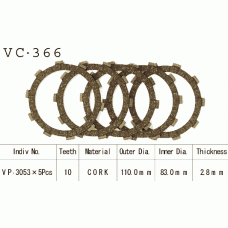 Vesrah VC-366 диски сцепления