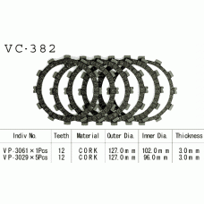 Vesrah VC-382 диски сцепления