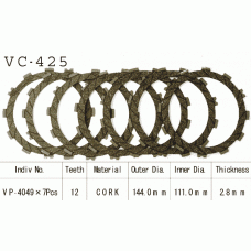 Vesrah VC-425 диски сцепления