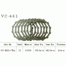 Vesrah VC-461 диски сцепления