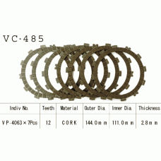 Vesrah VC-485 диски сцепления