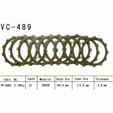 Vesrah VC-489 диски сцепления