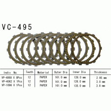 Vesrah VC-495 диски сцепления